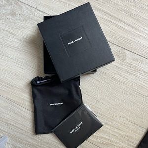 Saint Laurent box packaging